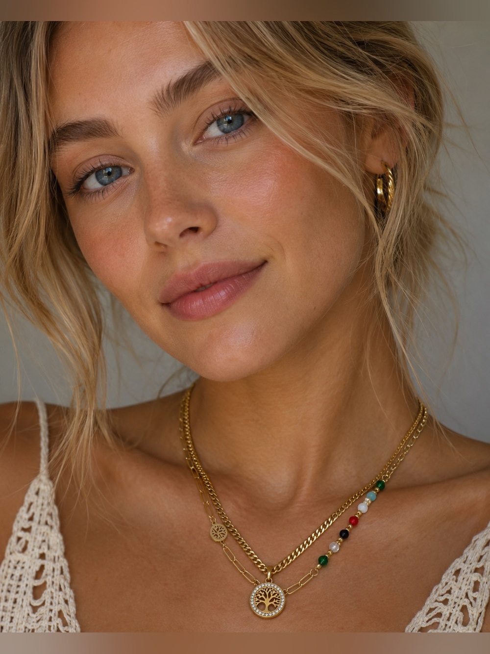 💛Tree of Life Double Layered Necklace💛